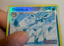 Glaceon Platinum Stamped 20/100 Majestic Dawn 2008 MP Pokemon TCG - Image 2