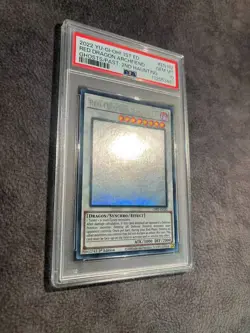 YUGIOH! Red Dragon Archfiend 2022 GFP2-EN182 Ghost Rare 1st Edition PSA10 - Image 1