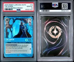 Lorcana English The Queen - Mirror Seeker Costco Promo#12/P3 PSA 10 Gem Mint - Image 3