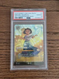 Disney Lorcana Mirabel Madrigal Family Gatherer Set Championship Prize #7 PSA 10 - Image 1