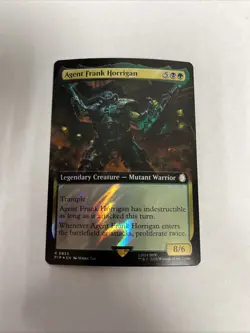 Agent Frank Horrigan Extended Art Surge Foil Card #0933 MTG LP - Image 1