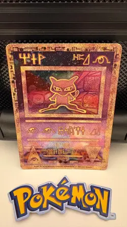 Ancient Mew - Pokemon Movie 2000 - Vintage Holo Promo Card - Image 3