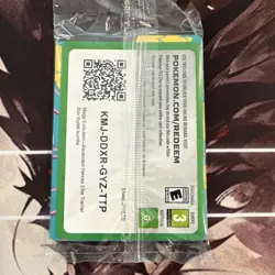 Pokemon TCG Holo Lot: N's Zekrom (MEP 031), Code Card, Sealed - Image 2
