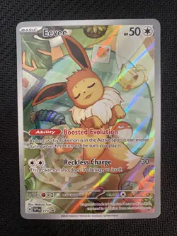 Pokemon Eevee 173 Sv: Scarlet & Violet Promo Cards Holo NM - Image 1