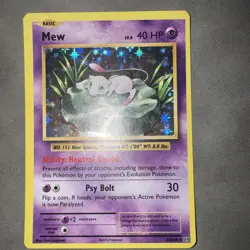Lilypad Mew 53/108 XY Evolutions Ultra Rare Holo Pokemon Card NM - Image 1