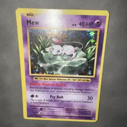 Lilypad Mew 53/108 XY Evolutions Ultra Rare Holo Pokemon Card NM - Image 3