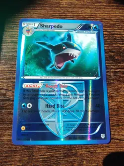 Sharpedo 33/135 Plasma Storm Pokemon Card Reverse Holo - Image 1