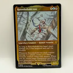 MTG Ratonhnhake:ton 0244 Foil Rare Assassin's Creed ACR Magic Card 2024 - Image 4