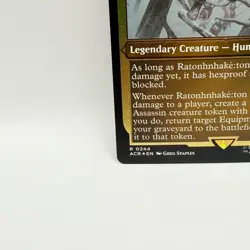 MTG Ratonhnhake:ton 0244 Foil Rare Assassin's Creed ACR Magic Card 2024 - Image 5