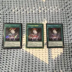 Konami Forbidden Crown 1st Edition Foil Spell Card BROL-EN067 x3 2020 - Image 1