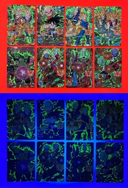Son Goku Super Dragon Ball Heroes Glow CP Card All 13 Types Complete 91 Cards - Image 4