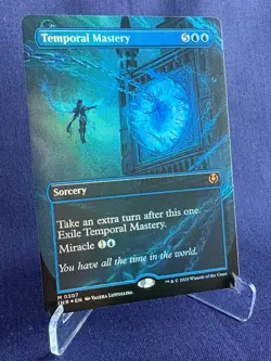 Magic: The Gathering MTG Temporal Mastery Borderless Foil Innistrad 307 Mythic - Image 3