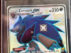 Pokemon TCG Zoroark GX Hidden Fates 77a/73 Shiny Holo Secret Rare Card LP! - Image 2