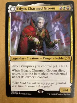 MTG 1x Edgar, Charmed Groom 236 Innistrad: Crimson Vow Magic the Gathering x1 NM - Image 1