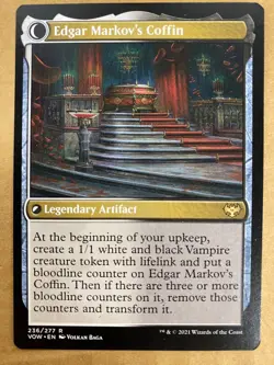 MTG 1x Edgar, Charmed Groom 236 Innistrad: Crimson Vow Magic the Gathering x1 NM - Image 2