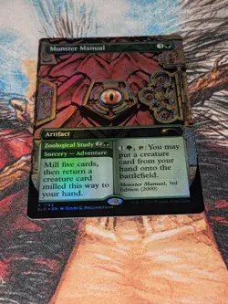 MTG Foil Monster Manual Secret Lair An Exhibition of Adventure D&D - Image 1