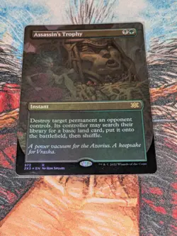 MTG Foil Assassin's Trophy Borderless Double Masters 2022 - Image 1