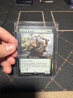 Railway Brawler (Extended Art) Outlaws of Thunder Junction Regular - Image 1