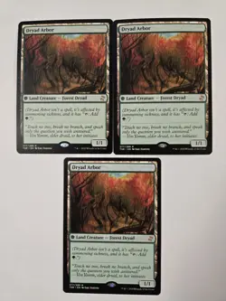 Dryad Arbor Time Spiral Remastered Regular Rare. NM. 277. X3 - Image 1