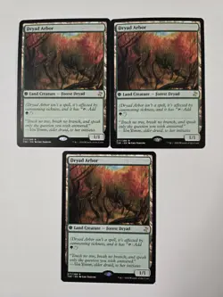 Dryad Arbor Time Spiral Remastered Regular Rare. NM. 277. X3 - Image 2