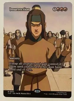 Insurrection Borderless - Avatar: The Last Airbender: Eternal-Legal MTG - Image 1