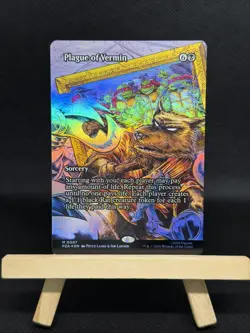 Magic the Gathering: Teenage Mutant Ninja Turtles Plague of Vermin PZA-007 - Image 1