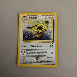 Pokemon Pidgeot TCG Base Set 2 Holo Unlimited Rare Card 14/130 - Image 1