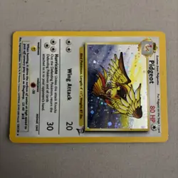 Pokemon Pidgeot TCG Base Set 2 Holo Unlimited Rare Card 14/130 - Image 3