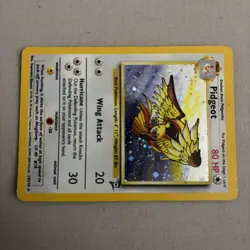 Pokemon Pidgeot TCG Base Set 2 Holo Unlimited Rare Card 14/130 - Image 4