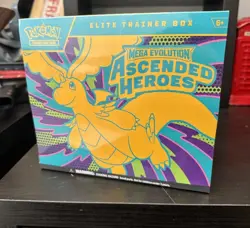 Pokemon TCG: Mega Evolution- Ascended Heroes (ETB) Elite Trainer Box- New/Sealed - Image 1
