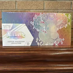 Pokemon Prismatic Evolutions UPC Ultra Super Premium Collection Sealed In Hand - Image 1