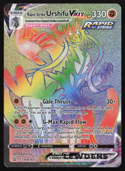 Rapid Strike Urshifu Vmax - 169/163 - Full Art - Battle Styles - Pokemon Card - Image 1