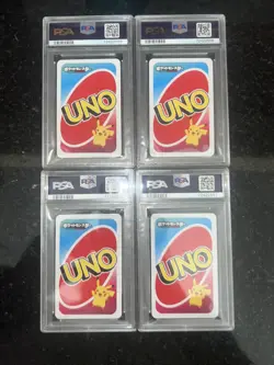 2022 UNO Pokemon Japanese Charizard PSA-Graded Complete Set (4 Different) - Image 2