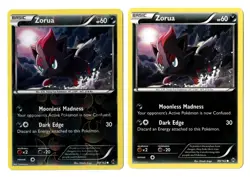 Pokemon EN Breakthrough Zorua Reverse Holo + non-Holo 89/162 LP-NM - Image 1