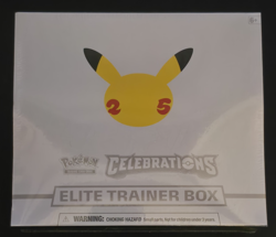 Pokemon 25th Anniversary Celebrations Elite Trainer Box ETB New Factory Sealed - Image 1