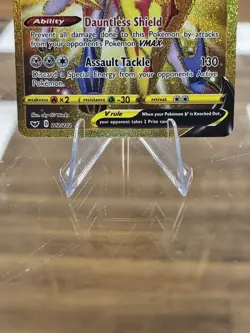 Zamazenta V 212/202 Pokemon TCG SWSH01: Sword & Shield Base Set Secret Rare NM - Image 3