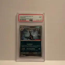 The Pokemon Company Umbreon Obsidian Flames Promo #130 GameStop Exclusive PSA 9 - Image 1