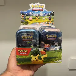 Pokemon Tcg Ascended Heroes Mini Tins Display Box Of 10 Tins All New & Sealed! - Image 1