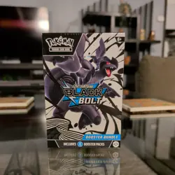 Pokemon TCG Scarlet & Violet Black Bolt Booster Bundle 6 Booster Packs New - Image 1