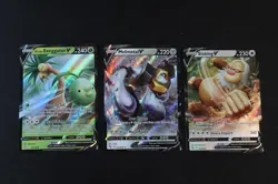 Pokemon Go ENG Double Rare V Bundle / Lot of 3 - Pokemon TCG NEAR MINT - Image 1