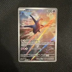 Pokemon TCG Latios 203/191 S&V Surging Sparks FA Illustration Rare Holo - Image 1