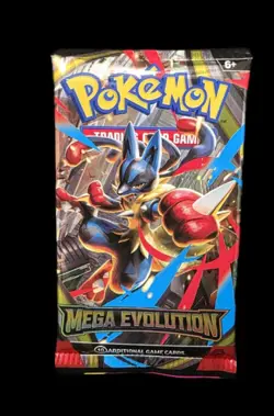 I x Mega Evolution Booster Pack Unopened New Pokemon TCG Sealed Booster Pack - Image 1