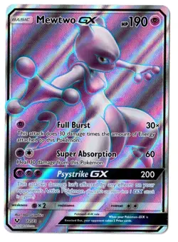 Pokemon EN Shining Legends Mewtwo GX 72/73 NM-MT - Image 1
