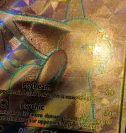 Pokemon EN Sun & Moon Base Set Espeon GX 140/149 MP-HP - Image 3