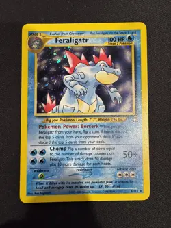 Pokemon Feraligatr 4/111 Neo Genesis - Image 1