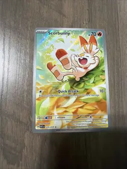 Scorbunny IR 225/217 Ascended Heroes Pokemon TCG NM - Image 1