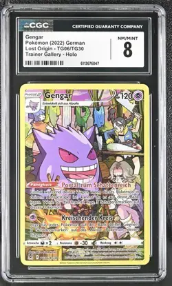 Pokemon - Gengar TG06/TG30 Verlorener Ursprung Deutsch No PSA CGC 8 - Image 1