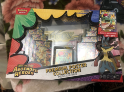 Pokemon TCG Ascended Heroes Premium Poster Collection Mega Lucario - Image 1