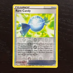 Rare Candy 141/159 Pokemon Crown Zenith Sword & Shield Reverse Holo Uncommon NM - Image 1