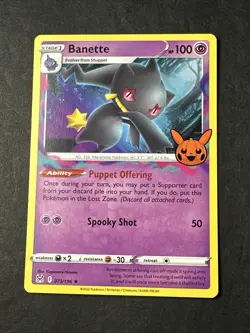 Banette 073/196 BOOster Halloween 2022 Trick or Trade Rare Pokemon TCG - NM - Image 1
